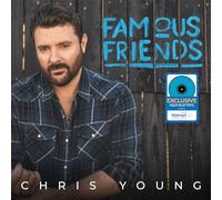 Chris Young Famous Friends Edizione Limitata Esclusiva Vinile Blu Acqua