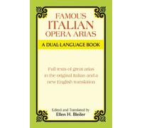 Famous Italian Opera Arias: A Dual-Language Book