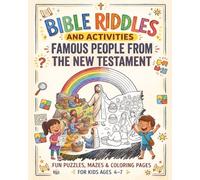 Famous People from the New Testament: Fun Puzzles, Mazes, and Coloring Pages