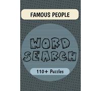 Famous People Word Search Puzzle Book: Word Searches with Easy to Read Print about Famous People, Historical Figures, Icons, and More | 6x9 inches | ... Pop Culture Fans, and Puzzle Enthusiasts