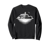 Famous Prison Alcatraz Island Prison History Escape Felpa