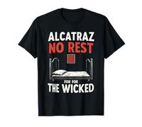 Famous Prison Alcatraz Island Prison History Escape Maglietta