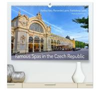 Famous Spas in the Czech Republic (High Quality Premium Wall Calendar 2026 DIN A2 landscape),CALVENDO 12 Month Wall Calendar: Enchanting spas in the West Bohemian spa triangle