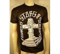 Famous Stars & Straps Forever Croci Go più Difficile Tombstone Punk T Shirt