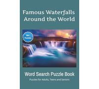 Famous Waterfalls Word Search: Discover Iconic Waterfalls from Around the World Through Fun Puzzle Games