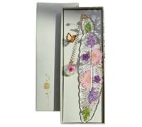 Famweylami Segnalibro Piuma, Regalo Maestra, Segnalibri Regalo Anniversari, Compleanni, Lauree, Festa degli Insegnanti, Festa della mamma, Festa dei nonni