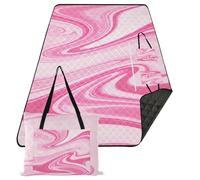 famyily Beach Accessori Sabbia Erba Resistente All'aperto Stuoia di Campeggio 80 "X60" per la coperta di concerto a terra, onde di pesca