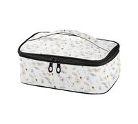 Famyily - Borsa da pranzo con piccoli fiori da uomo, borsa termica per il pranzo da uomo, borsa termica per il pranzo per gli uomini