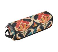 famyily Borsa da viaggio per strumenti per capelli da donna con tappetino resistente al calore, organizer per strumenti per capelli, borsa portaoggetti per raddrizzatori, ferro arricciacapelli
