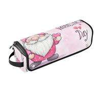 famyily Borsa da viaggio per utensili per capelli e tappetino resistente al calore, impermeabile, portatile, aperta, piatta, borsa da viaggio per ferri da stiro, piastre, ferri arricciacapelli, gnomi