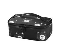 famyily Borsa per il pranzo con orso nero carino cartone animato per le donne piccole borse per il pranzo isolate piccola scatola per il pranzo per uomo scatole termiche