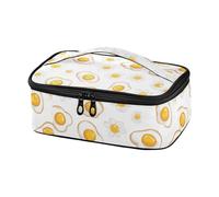 famyily Borsa termica per il pranzo con fiori all'uovo fritto per gli uomini borsa termica per il pranzo da viaggio