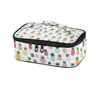 famyily Colorful Multi-ananas Cartoon Style Borsa per il pranzo per le ragazze isolata Tote Bag isolato Lunch Box Thermal Lunch Box Scuola