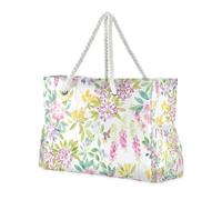 Famyily - Grande borsa da viaggio con tasche laterali, borse e borse con portabicchieri sul lato