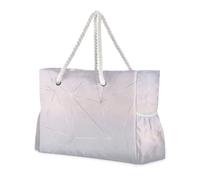 famyily Grandi borse di totalizzatore robuste viola con tasche laterali grandi borse da spiaggia con portabicchieri sul lato