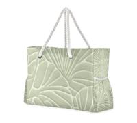Famyily Green Simple Sculpted Velvet - Borsa da trasporto resistente con tasche laterali per lavoro, per piscina, palestra, viaggi