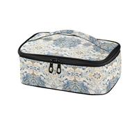 famyily Paisley Glory Blue Seamless Picture Seamless Pattern_1 Lunch Tote Bag per le donne borse termiche per il pranzo per gli uomini termica pranzo Cooler con manico