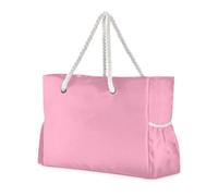 Famyily Peach - Borse da donna con tasche laterali, borsa da viaggio con portabicchieri laterali