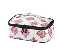 famyily Red Snowflake Classical Chinese Lunchbox per ragazzi Piccole Borse per il pranzo isolate Scatole per il pranzo per adulti per le donne Scatole termiche per il pranzo Picnic