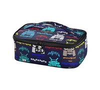 famyily Trucks Bright Colorful Multicolor Monster Lunch Tote Bag per le donne Lunch Cooler Bag Mens Lunch Boxes Thermal Lunch Bag Beach