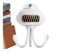 Fan -3 velocità USB Ventola per passeggino ricaricabile USB | Ventola di raffreddamento a treppiede flessibile, ventola del presepe per auto portatile, ventole di batteria per viaggi, ufficio,