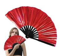 Fan A Applaudire | Ventilatore A Mano, Danza Popping Decorativo Pieghevole Vintage Retro Per La Festa Di Nozze Prestazioni I colori vivaci e il materiale riflettente lo rendono da