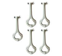 Fan Blade Bracket, Aluminum Alloy Ceiling Mount Support | 5 Piece Universal Blade Arm Connector Replacement Set For Up To 52 Inch Ceiling Fan Light Assembly Home Hardware Use