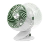 Fan Clip - Clip Portatile Di Raffreddamento Sulla Ventola | Batteria Per Radiatore Ad Aria Portatile Ad Inclinazione Regolabile, Gadget Silenziosi Per La Scrivania Passeggino Per Camera Da Godon