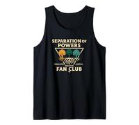 Fan Club della separazione dei poteri - Umorismo Nerd civico Canotta