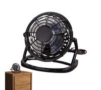Fan Da Scrivania - Piccola Tranquilla Portatile | Ventola Di Raffreddamento Da 4 Pollici | Ventola Di Raffreddamento Ad Aria Personale Per Casa, Ufficio, Camera Da Letto, Viaggi, Campeggio, Operazione