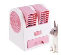 Fan Del Canile - Ventola Per Animali Domestici Ricaricabili Usb Per Cani, Apparecchio Di Raffreddamento A Basso Rumore Per Caldo | Fan A Batteria Per Riccio, Gattino, Criceto, Coniglio In, Came