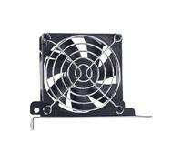 Fan della GPU del computer, ventola della scheda grafica | Ventilatore di raffreddamento a shell PC a 4 pin su Clip PCI | Attacco del computer desktop per il posto di lavoro, PC Room, casa.