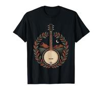 Fan della Musica Bluegrass Terapia col Banjo di Una Volta Maglietta
