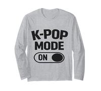 Fan della Musica Pop Coreana per Amanti del K-Pop Maglia a Manica