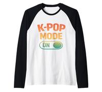 Fan della Musica Pop Coreana per Amanti del K-Pop Maglia con Maniche Raglan