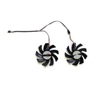Fan della scheda video grafica Vapor-X R9 270x 2G GDDR5 OC Con boost Fan GPU for Sapphire R9-370x/270/280/280x/285x Fregia di raffreddamento fresco (Color : FD7010H12S)