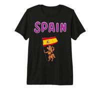 Fan della Spagna/Cavallo della Spagna Maglietta Premium