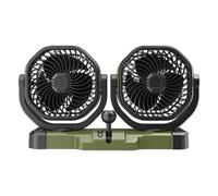 Fan delle auto che soffrono l'aria fredda | 360 gradi Rotating Low Noise Double Head