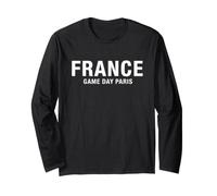 Fan di Calcio 2026 Francia Game Day Parigi Maglia a Manica