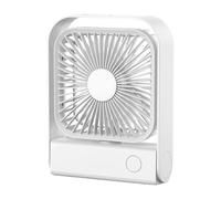 Fan di desktop - ventola della testa da tavolo, ventola del desktop USB 90 | Con 4 velocità, ventole di tavolo, USB ricarica un ventilatore per casa, luogo di lavoro, raffreddam