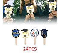 Fan di laurea souvenir regali di scrittura decorativa bedone bedone foto prop