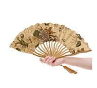 Fan di mano pieghevole per donne - Fan pieghevole in stile cinese | Fans di piegatura portatile cinese | Forniture di raffreddamento estivo portatili per i carnival di matrimoni da viaggio messioni