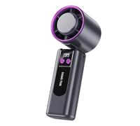 Fan Di Mano - Ventola Mini Regolabile Ad Alta Velocità, Circulatore D'aria Della Tazza Di Aspirazione | Tri-Fold Compact Design Portable Fans | Fans Per Esposizioni Digitali Portatili Per Sports Beach