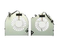 Fan di raffreddamento della CPU e ventola GPU compatibili con SC15 sinistra e destra DC5V 0. 5A PLB07010S05M Part di sostituzione del radiatore(A pair of fans)