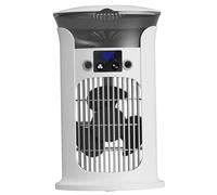 Fan di scrivania a 180 ° Oscillazione a 3 livelli Ventola torre nebbia fine con serbatoio dell'acqua da 880 ml USB Ricarica 20db 7 Colore di illuminazione ABS Cooler per casa, portatile dell'uffici