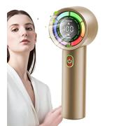 Fan di Turbo portatile, fan tascabile - Ventile di visualizzazione a LED regolabile per viaggi | Ventilatore portatile ricaricabile, dispositivo di raffreddamento 'aria per casa, studio