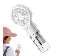 Fan di - Ventilatore di portatile | Ventilatore di nebulizzazione portatile | Ventilatore a mano ricaricabile con acqua nebulizzata | Ventilatore umidificatore portatile da viaggio