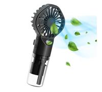 Fan di - Ventilatore di portatile | Ventilatore di nebulizzazione portatile | Ventilatore a mano ricaricabile con acqua nebulizzata | Ventilatore umidificatore portatile da viaggio