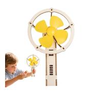 Fan elettrici - giocattolo per ventilatori elettrici per bambini | Giocattolo di apprendimento 'energia eolica | Progetto di assemblaggio di ventole elettriche di scienze | Kit di assemblaggio edu