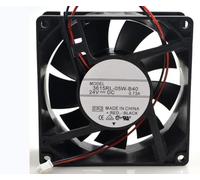 Fan for 9038 9CM 3615RL-05W-B40 24V 0.73A 90X90X38MM 2-Wire Cooling Fan